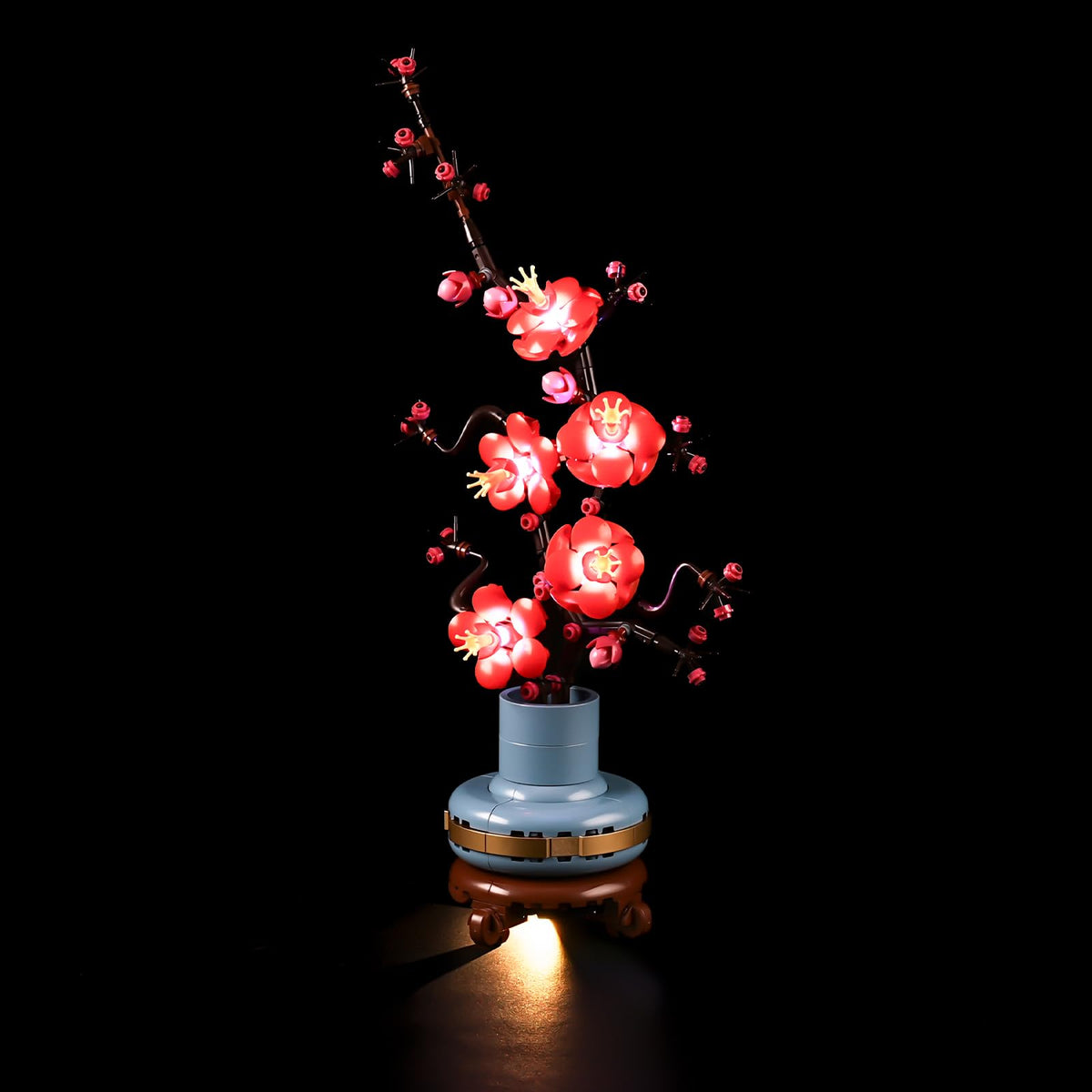 LIGHTAILING Plum-Blossom USB LED kit front view enhances display