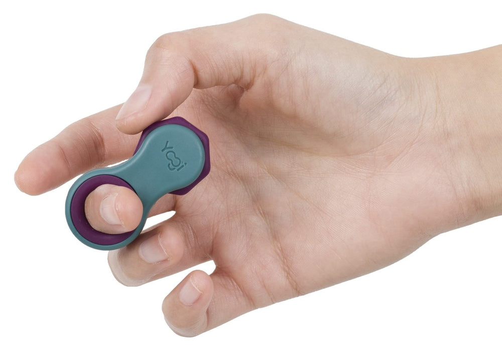 LIGHTBULB IDEAS Yogi Fidget Toy silent spinner enhances focus and calm at work.
