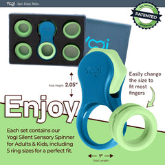 Lightbulb Ideas Yogi Fidget Toy ideal for work, school, and use