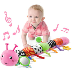 LIGHTDESIRE musical caterpillar head with melody for calm infant play.