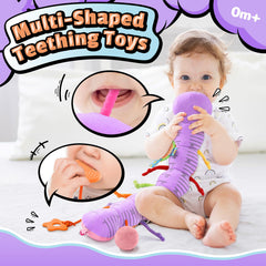 LIGHTDESIRE crinkle fabric and rattle segments spark auditory curiosity