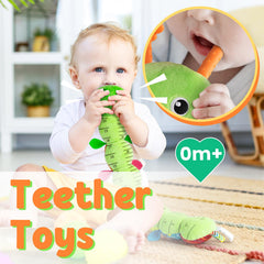 LIGHTDESIRE caterpillar gift set, a versatile sensory toy for ages 0-12 months