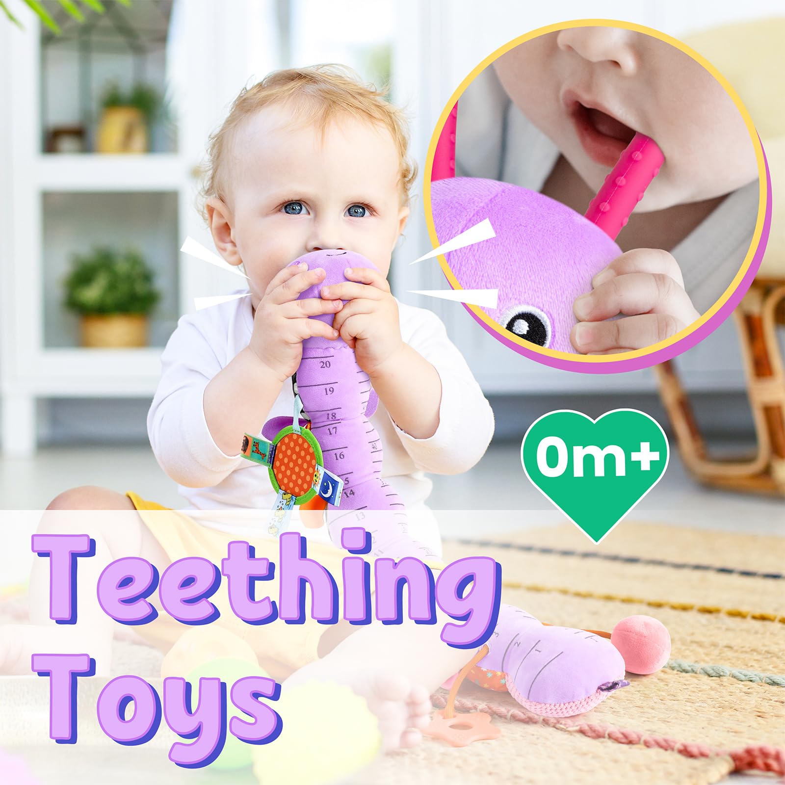 LightDESIRE caterpillar neck mirror supports early self-recognition.