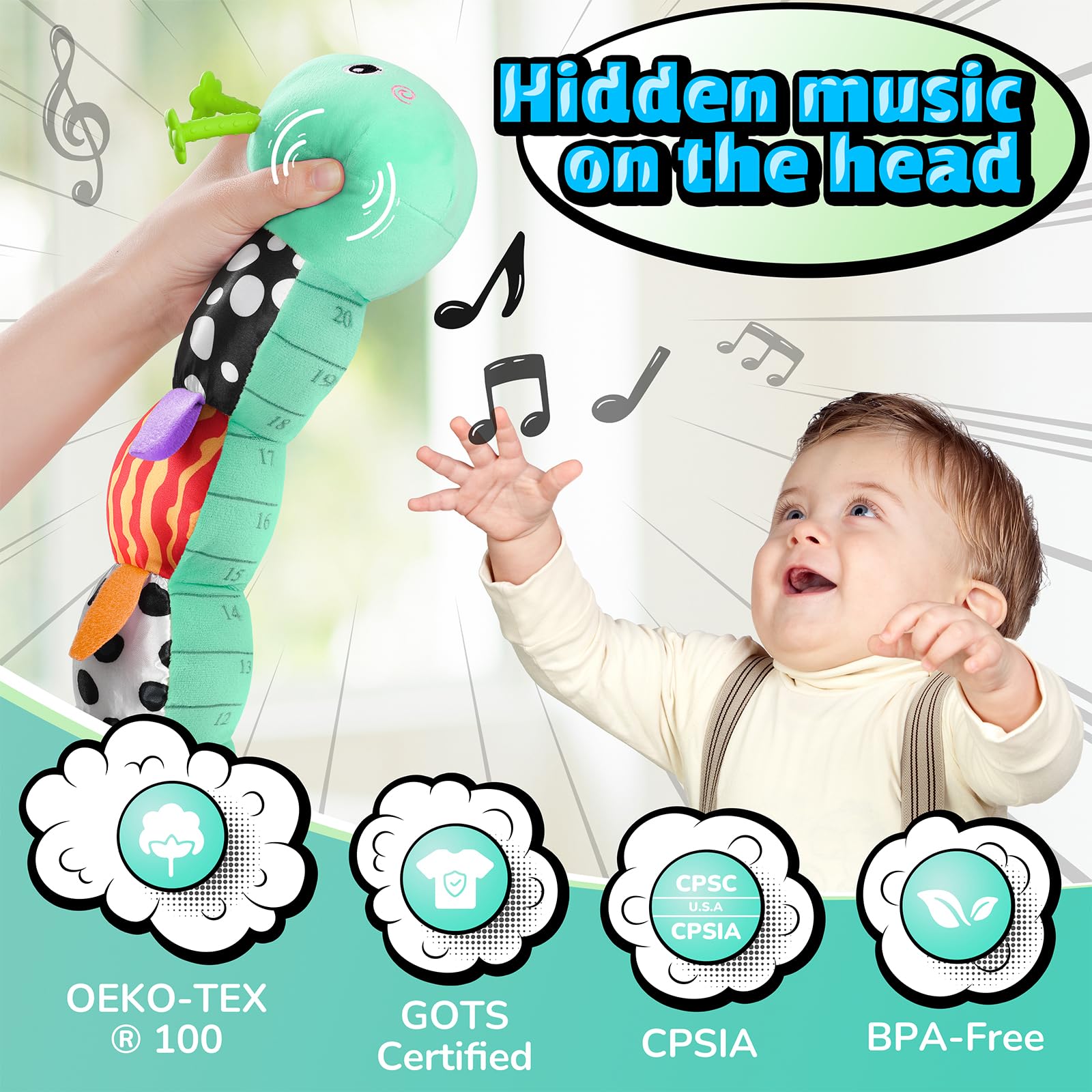 LIGHTDESIRE soft plush fabric ensures gentle touch