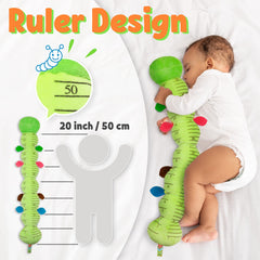 LIGHTDESIRE soft plush caterpillar offers safe cuddling for newborns