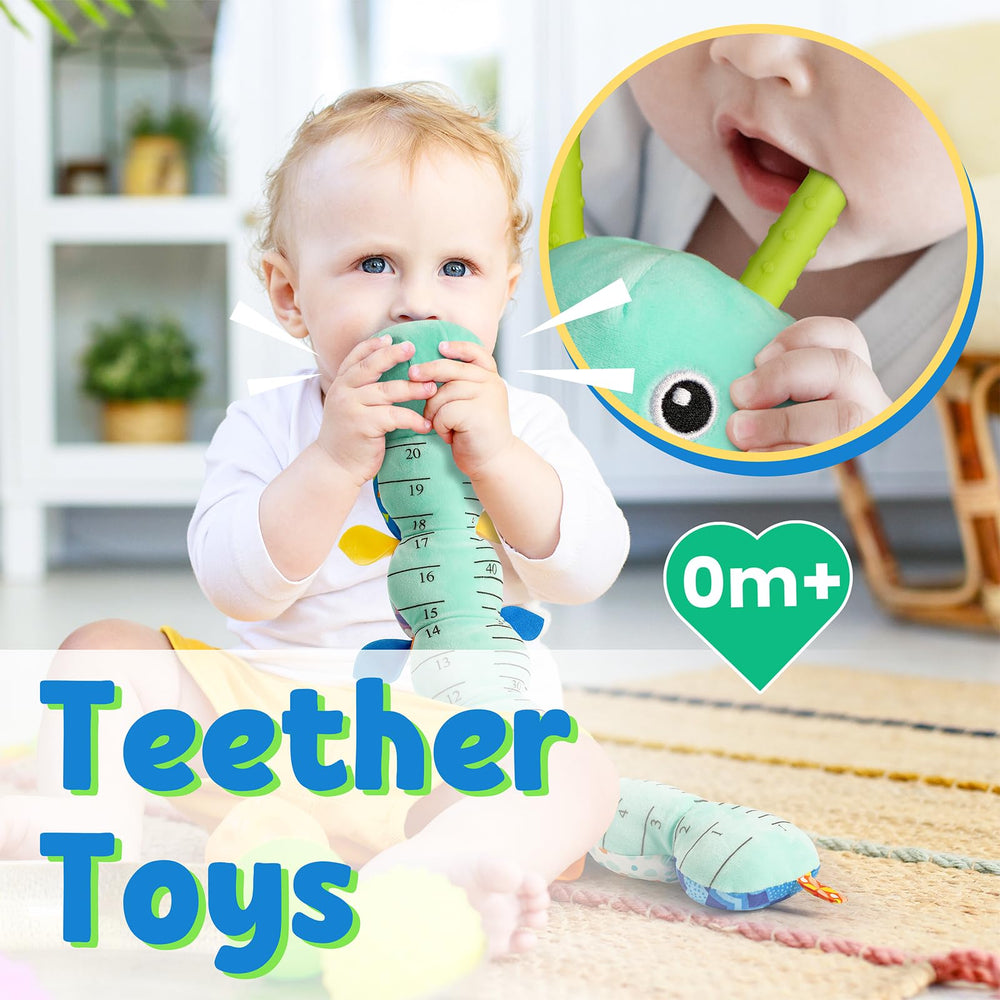LIGHTDESIRE musical caterpillar makes a delightful baby gift for newborns.