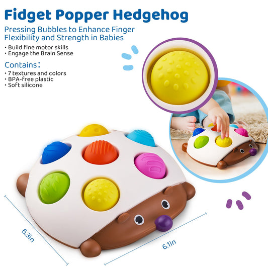 LiKee bubble-popping toy close-up showcases satisfying push-and-pop action.