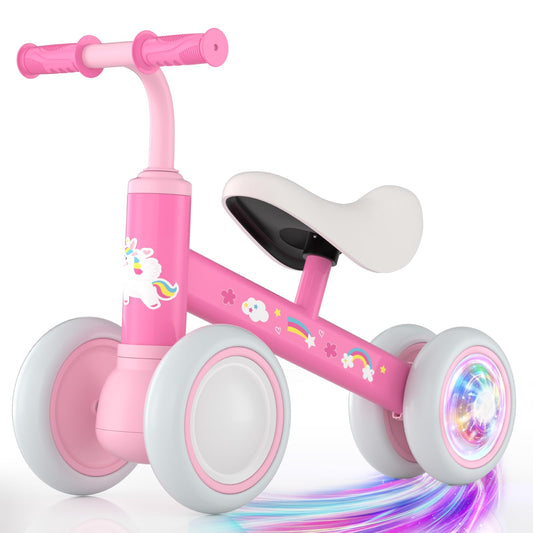 Lilian&Gema balance bike with glow wheels sparks joy during every ride