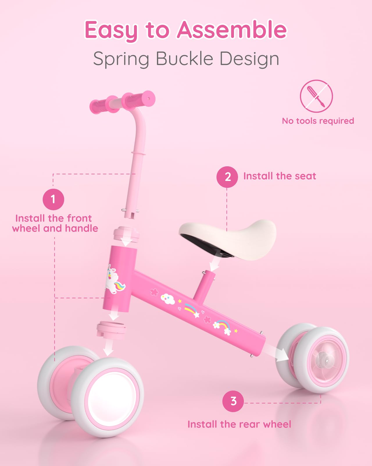 Lilian&Gema lightweight design at 3.96 lbs for easy carrying