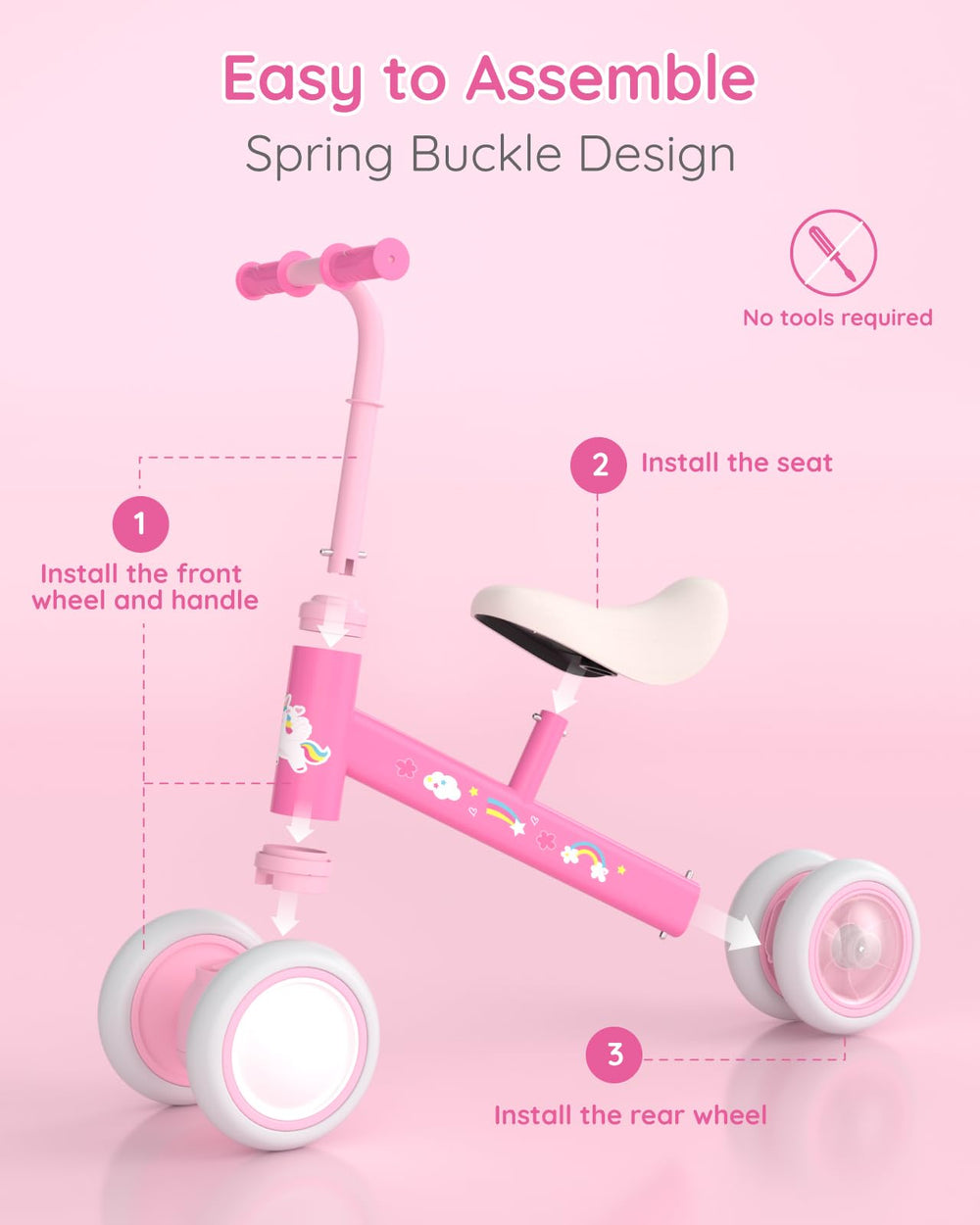 Lilian&Gema lightweight design at 3.96 lbs for easy carrying
