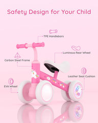 Lilian&Gema pedal-less balance bike aids toddler balance development
