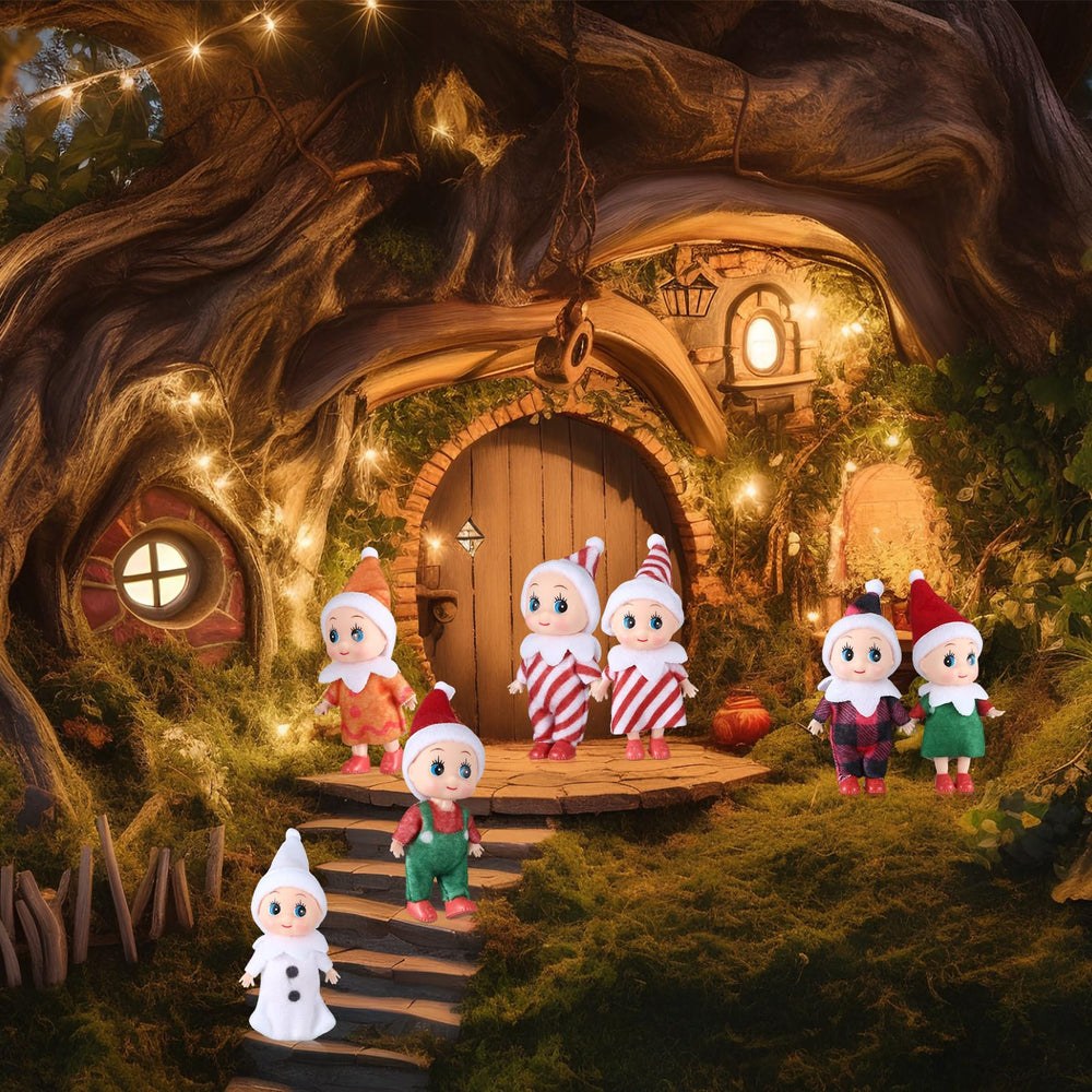 Liliful tiny elves make charming Christmas gifts or decor accents.