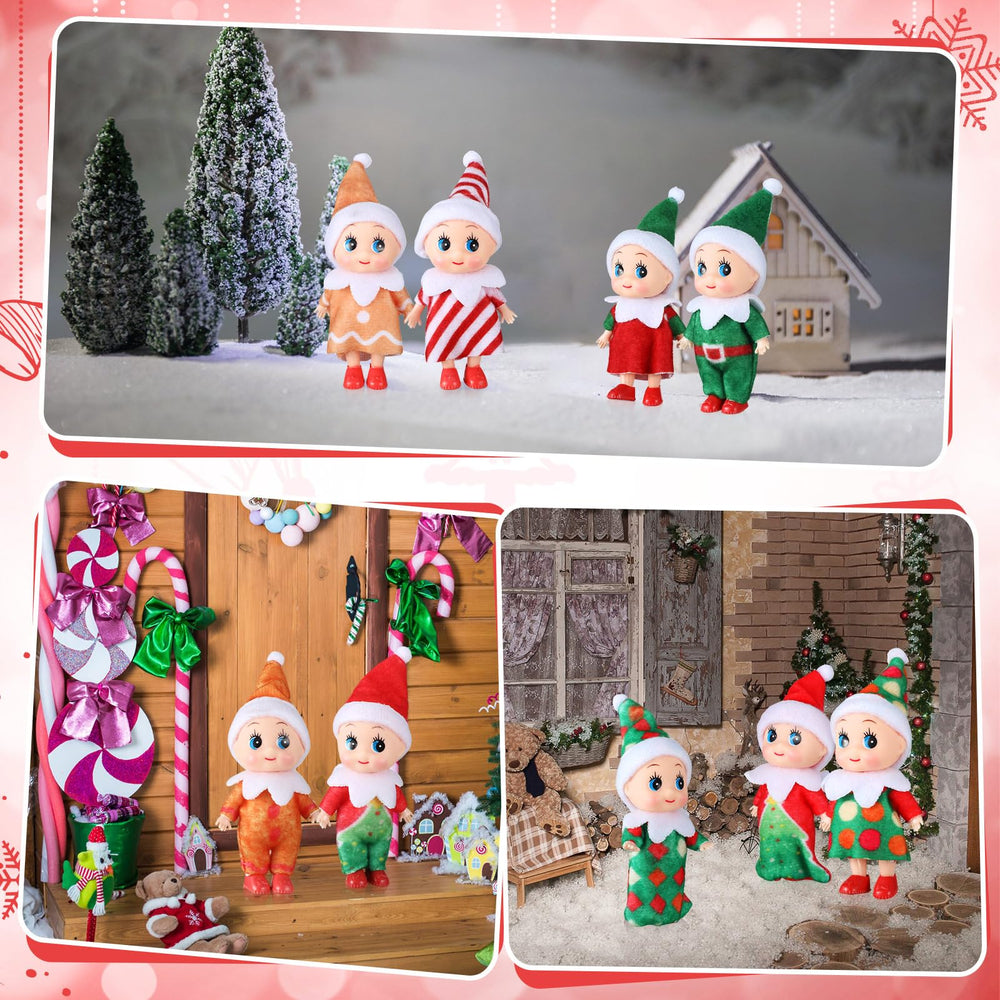 Liliful elf figures for dollhouse play and creative storytelling.