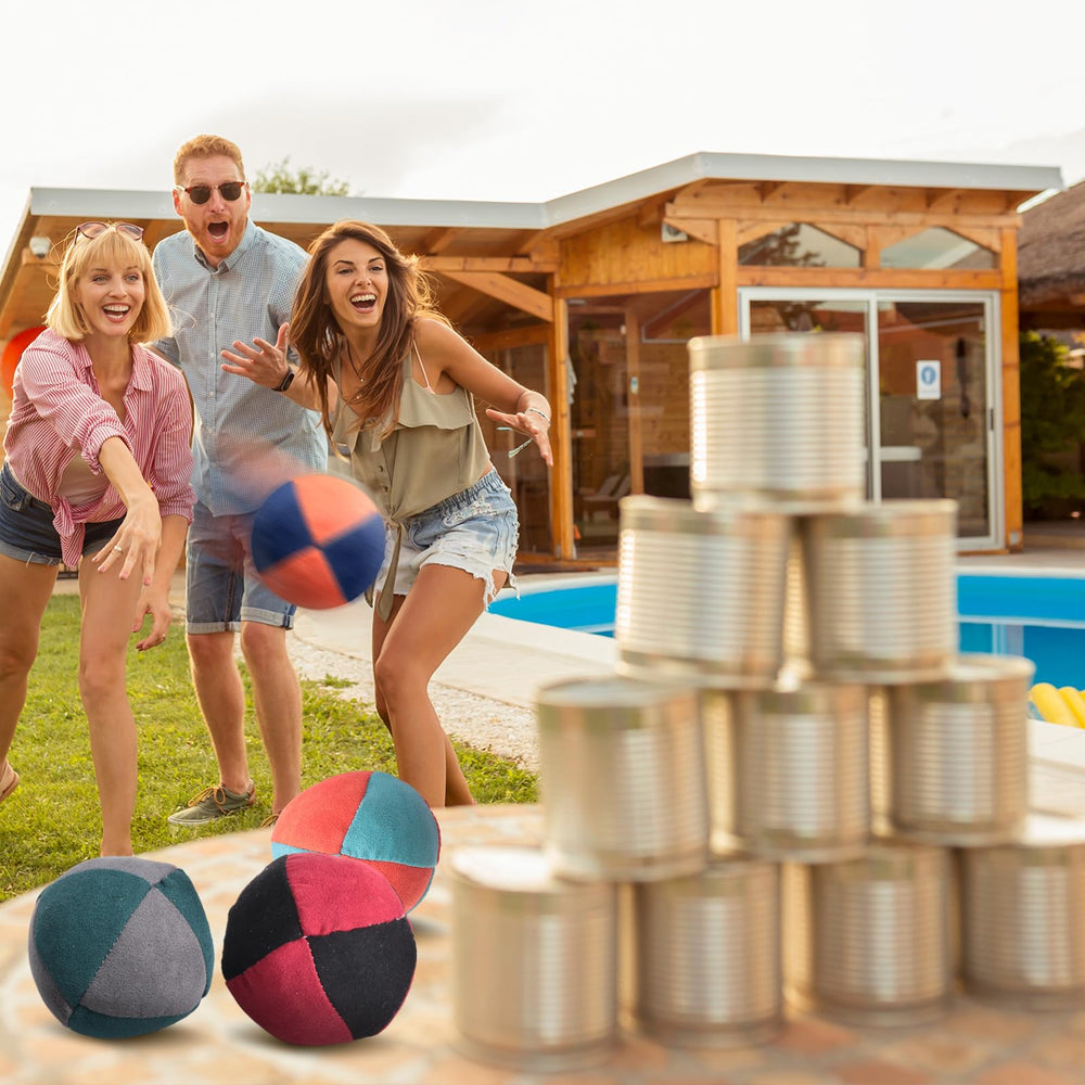 Liliful footbag demonstrated for indoor and outdoor games with friends