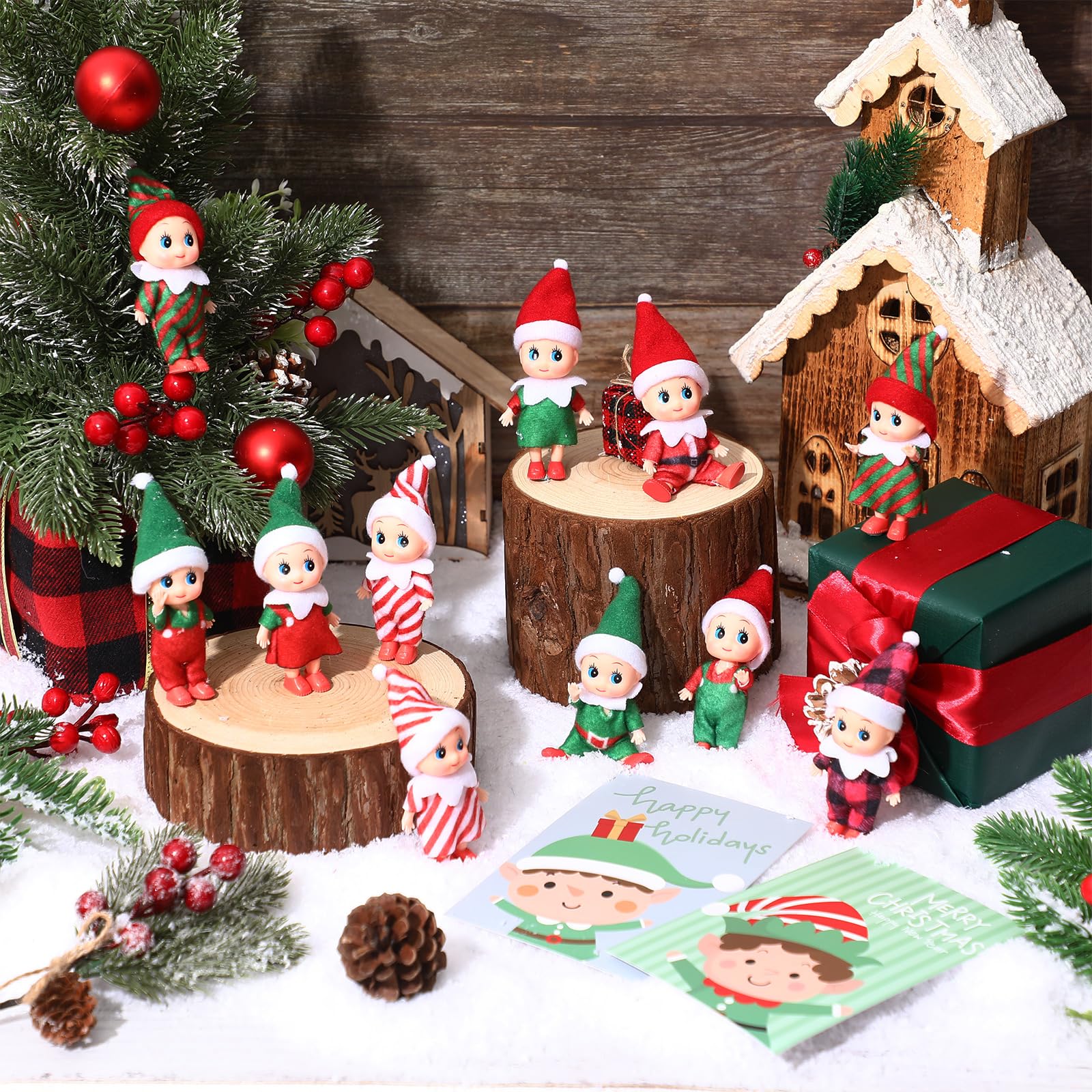 Liliful dolls with movable arms offer interactive holiday dress-up play