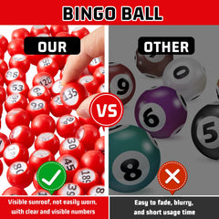 Liliful numbered balls for clear winning numbers during big gatherings.