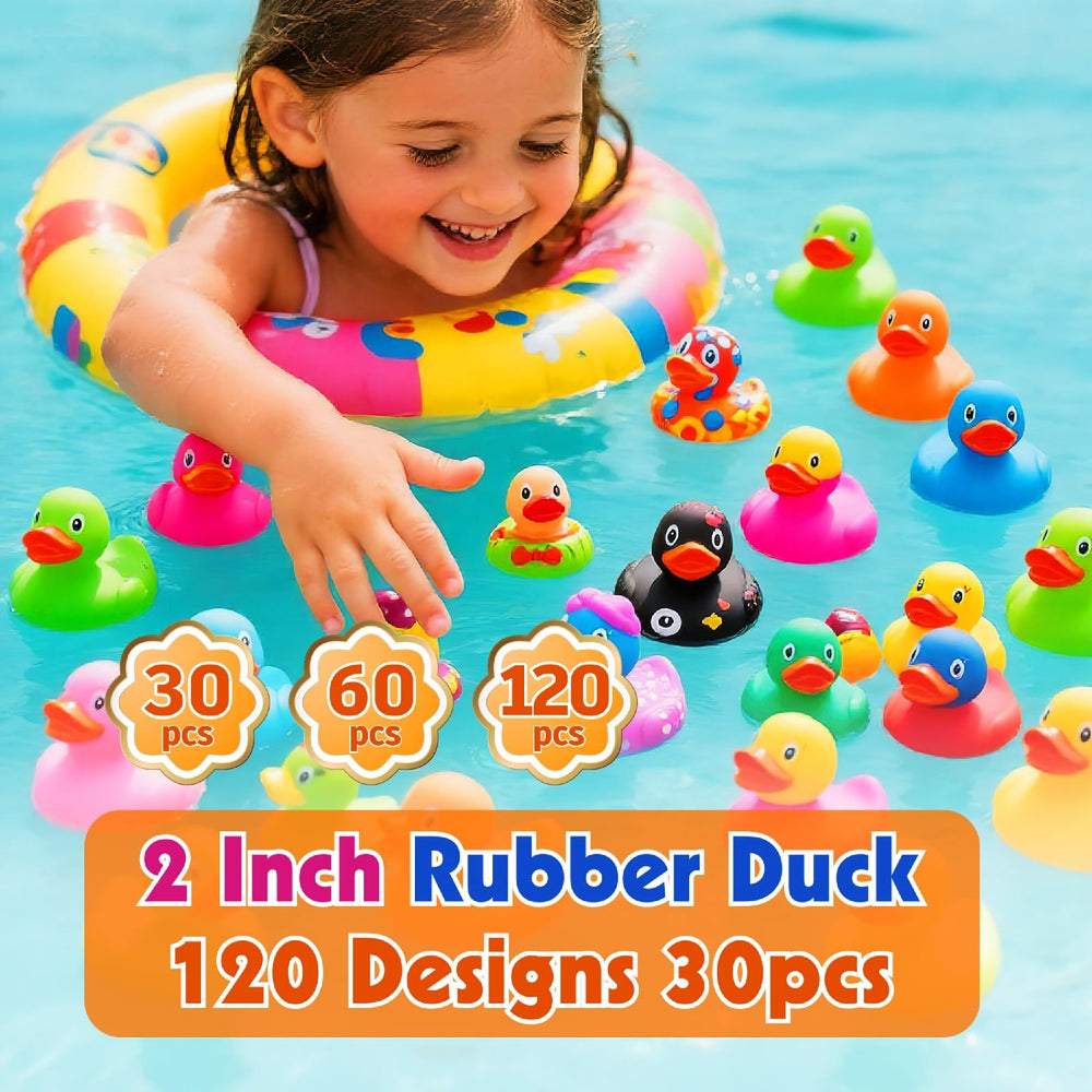 Liliiflora 2-inch mini ducks ideal for classroom prizes and gifts.