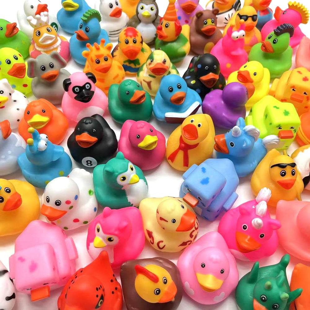 Liliiflora 30-pack rubber ducks for bath time fun and party decor.