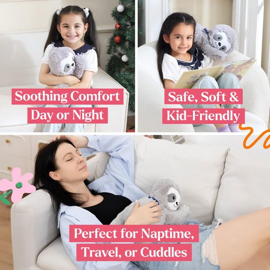 Lilly's Love lavender-stuffed-animal-cool: offers refreshing relief with a cool cuddle.