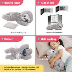 Lilly's Love machine-washable-plush-exterior: keeps outer layer clean between uses.