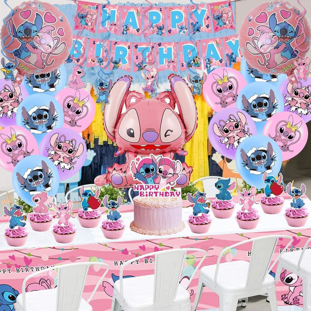 Lilo and Stitch hanging swirls add playful decor