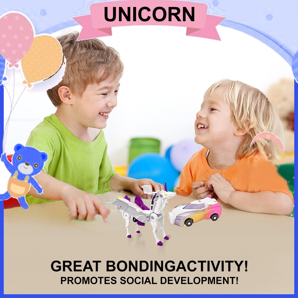 Liluwushe transformable toy promotes hands-on learning and storytelling during play.