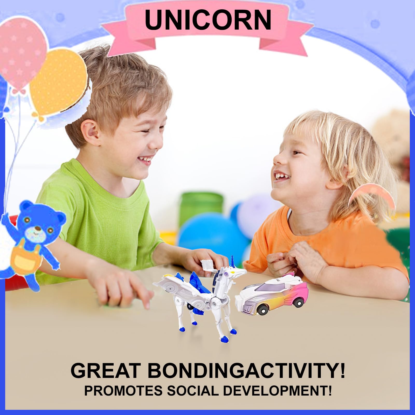Liluwushe unicorn toy gift packaging signals a joyful holiday surprise