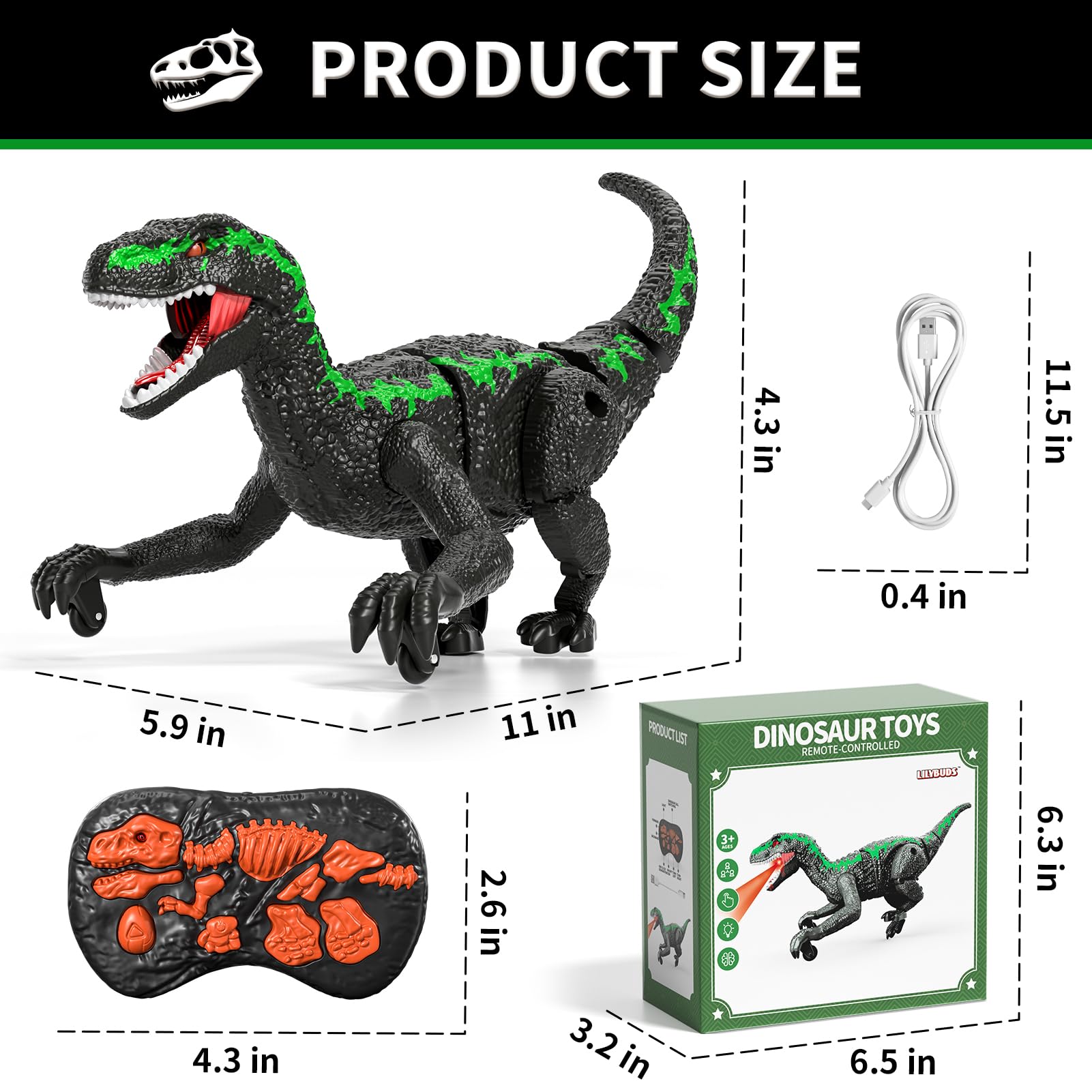 LILYBUDS dinosaur toy makes a thoughtful gift for kids aged 3–8