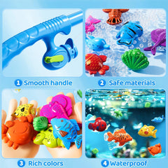 LILYBUDS nets to scoop fish, promoting coordination and teamwork