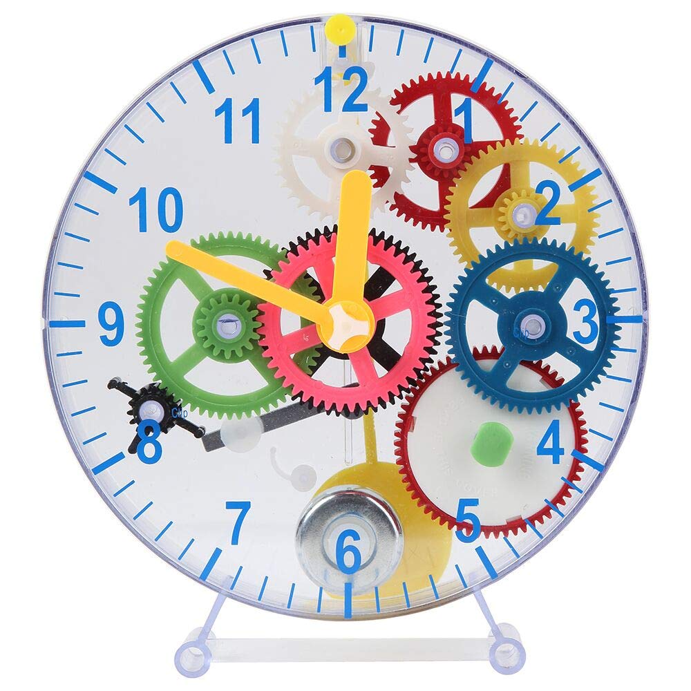 Lily's Home first puzzle clock pieces close-up for hands-on learning.