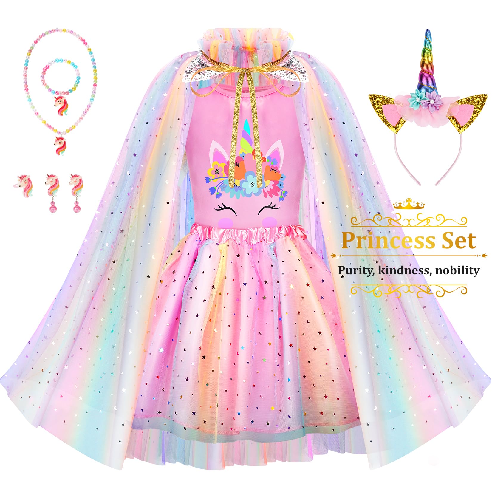 LIMIROLER hair hoop completing princess looks and coordinating outfits