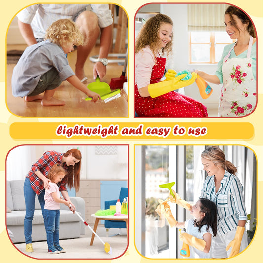 LIMIROLER dustpan toy designed for little hands and safe cleanup play