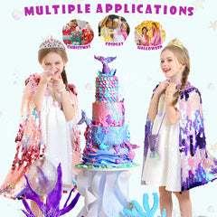 LIMIROLER Mermaid earrings offer playful shimmer during dress-up