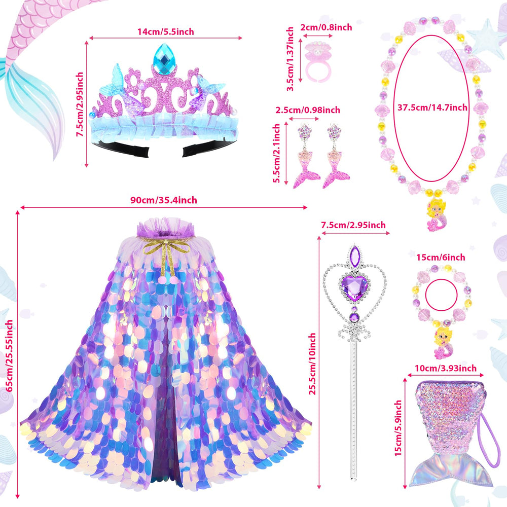 Limiroler mermaid hair hoop adds sparkle to costumes
