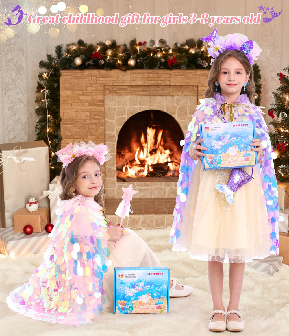 LIMIROLER princess magic wand completes dress-up set for storytelling adventures.