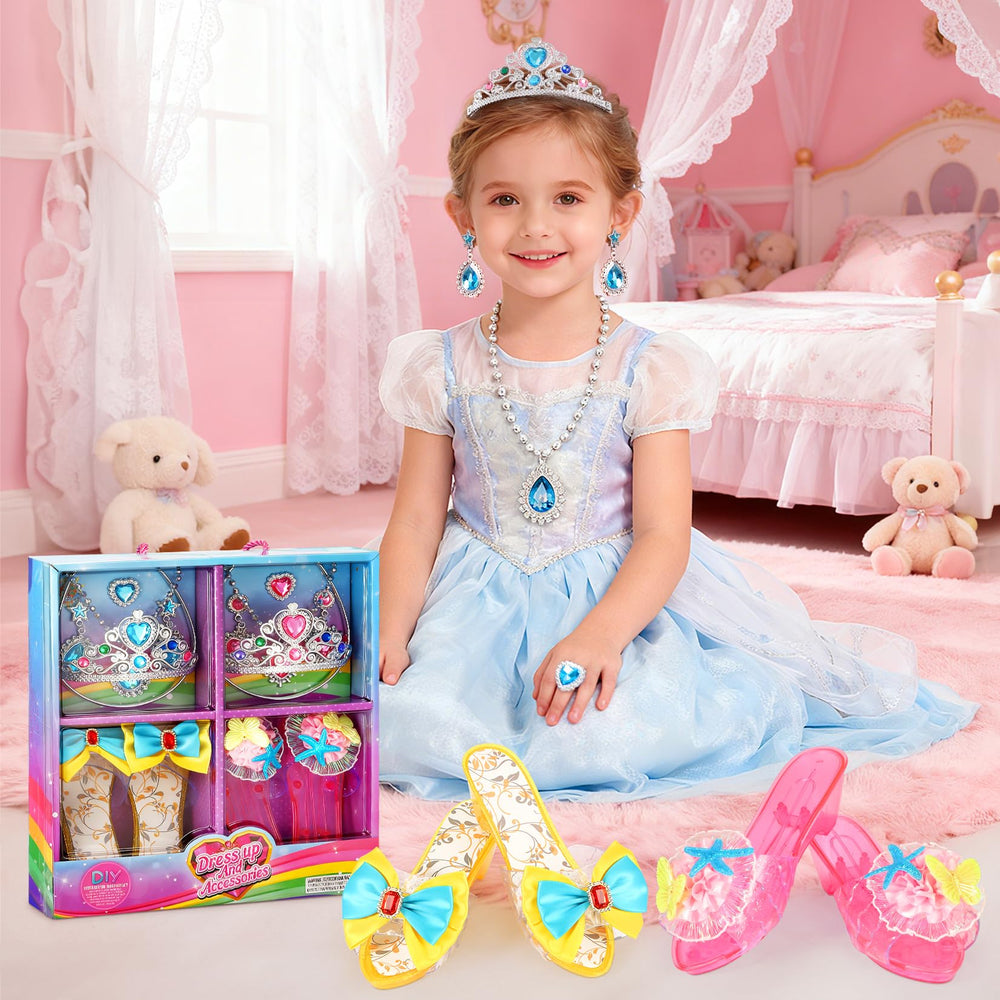 LIMIROLER princess necklace for completing princess ensembles during playtime.