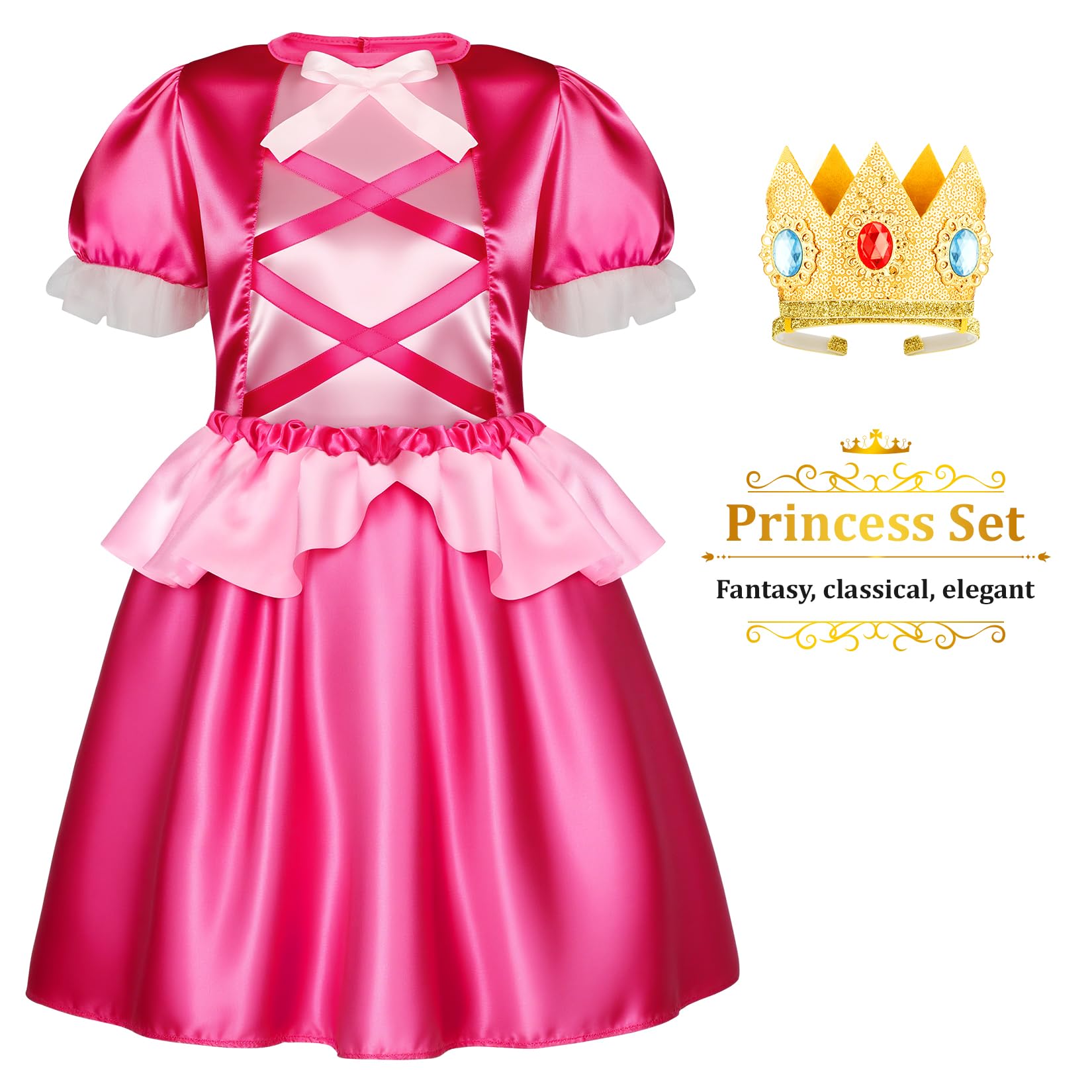 LIMIROLER princess ring for magical accents during play sessions