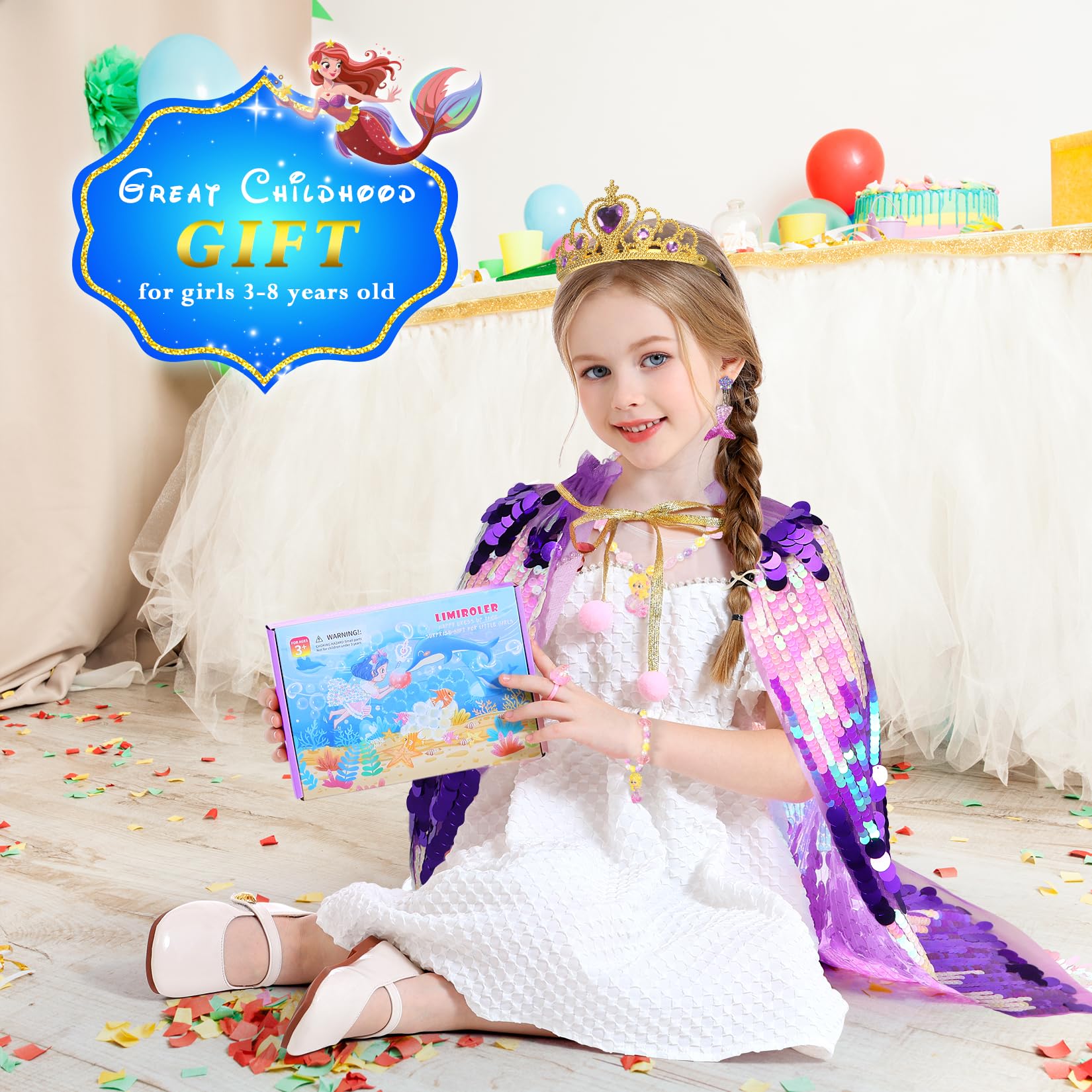 LIMIROLER Princess wand completes the look for magical storytelling moments