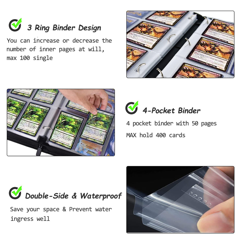 LIMSTDIC interior with removable 3-ring system for flexible sheet arrangement.