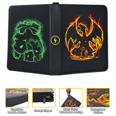 LIMSTDIC card binder with wrist strap for easy portability during travel.