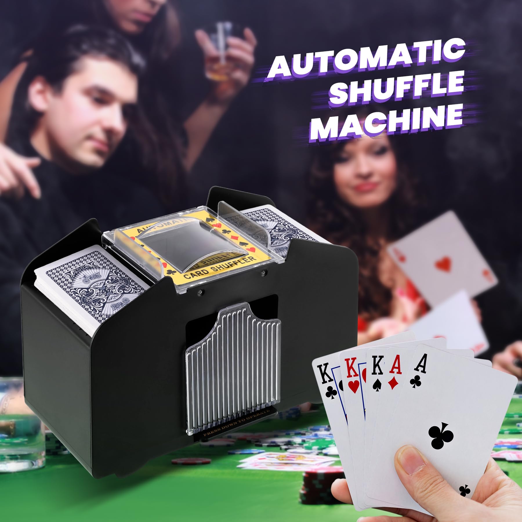 Lineba Card Shuffler packaging upgrade protects product on delivery