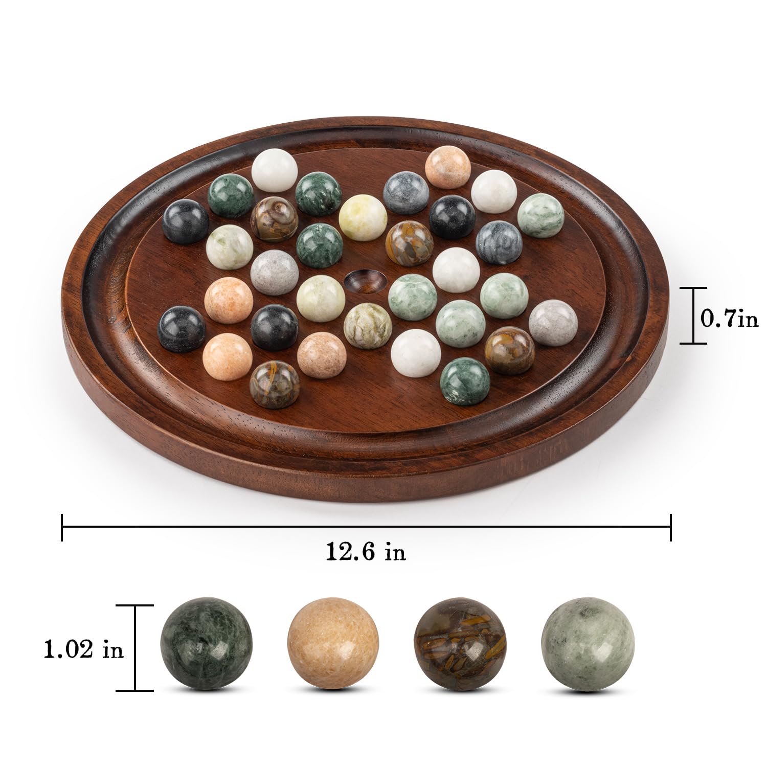 Lingle Deluxe solid wooden board detail demonstrates premium construction.