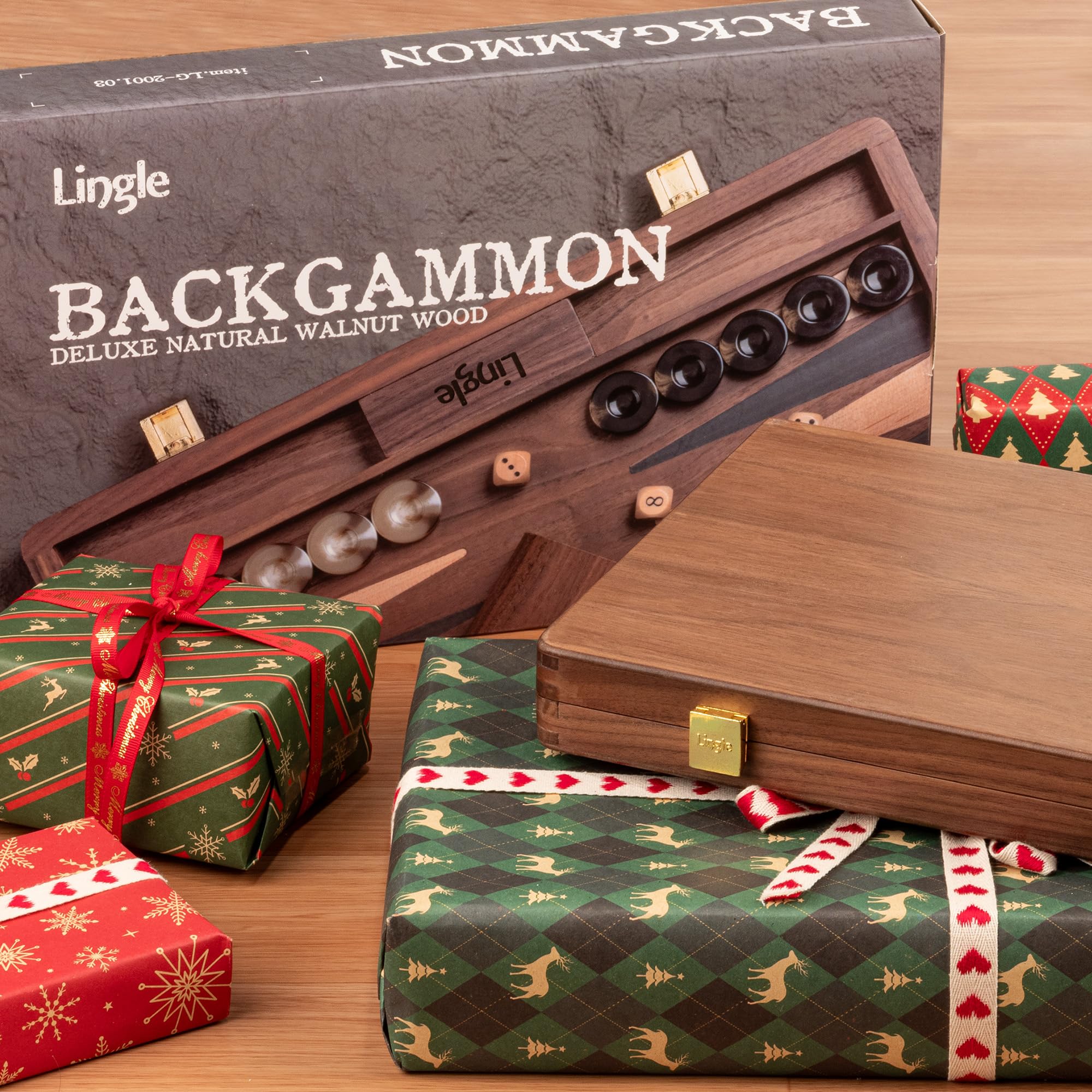 Lingle premium set fits compactly for travel and game nights.