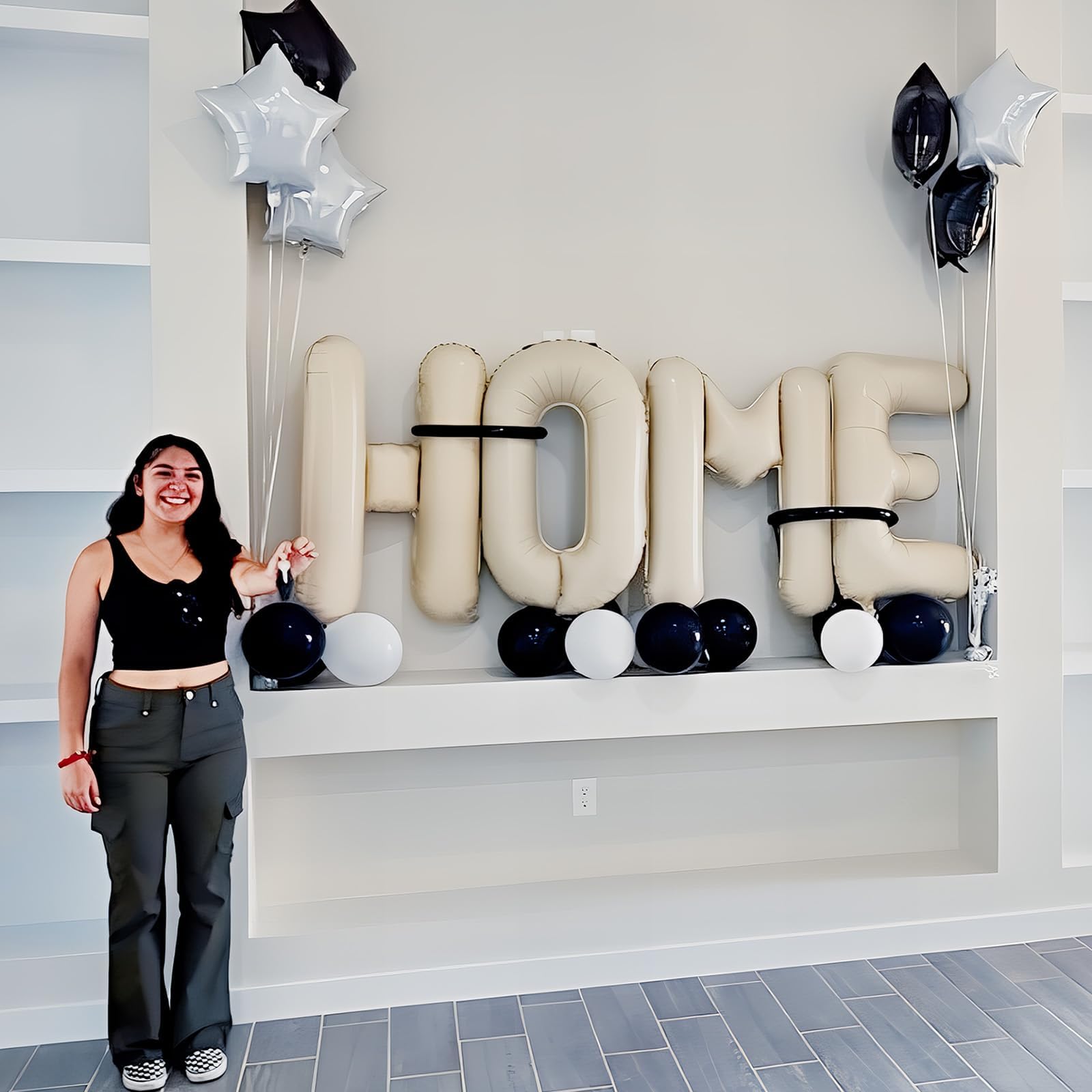 Lingqiang beige party decor that elevates any new home welcome.