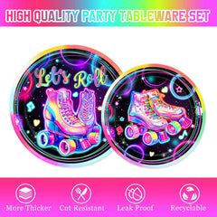 LINHAXM roller skating napkins absorb spills with vibrant color