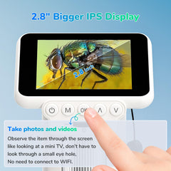 LM013 anti-shake ring stabilizes images for crisp magnification