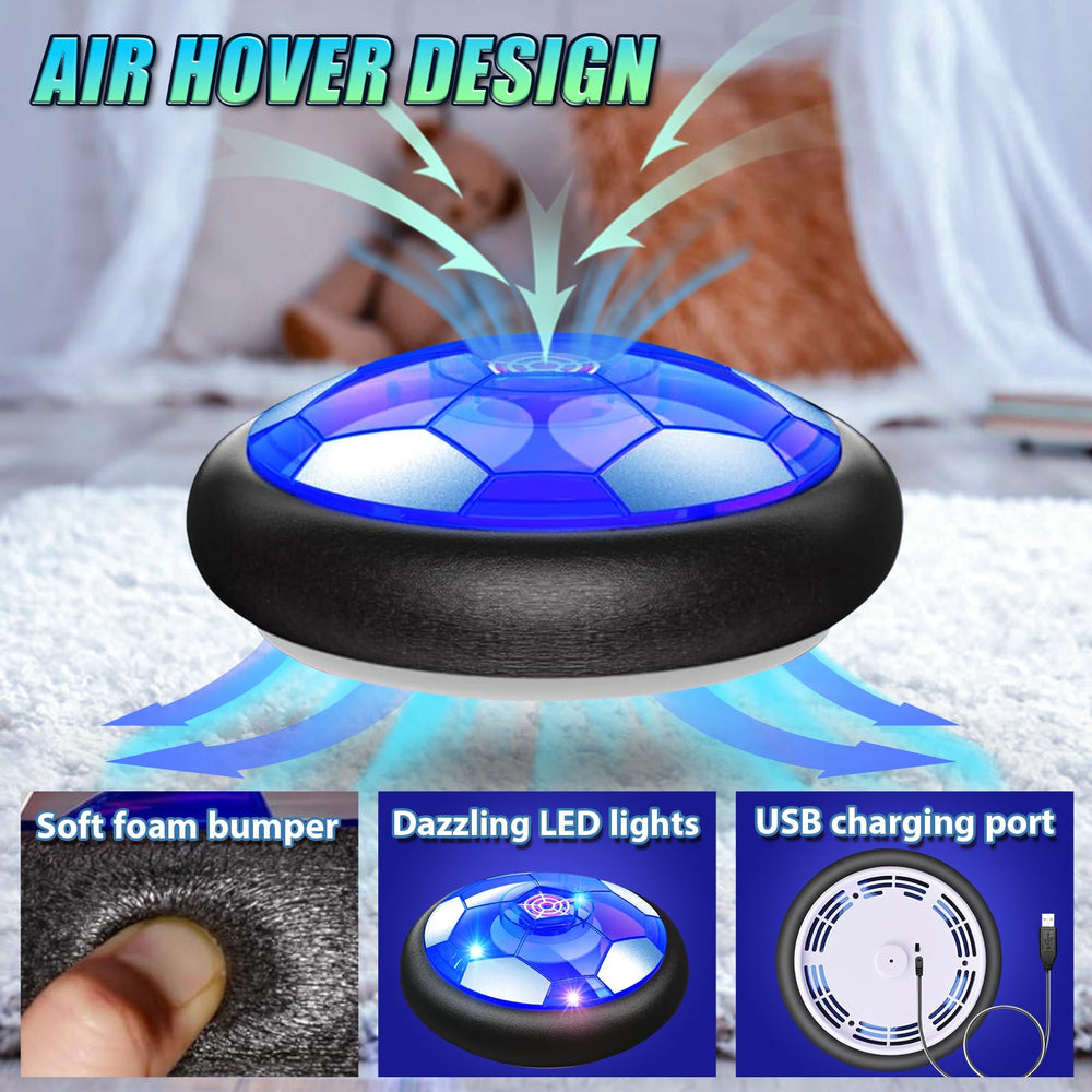 Linkowin hover ball glides on an air cushion across floors