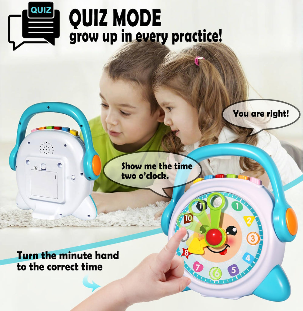 Linksandt Learning Clock BPA-free design makes portable education ready for classrooms.