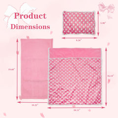 Linkyloop doll pillow is compact and portable for dollhouse adventures.