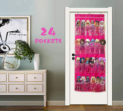 LINPOPUP organization demonstration shows versatile storage for dolls and accessories.